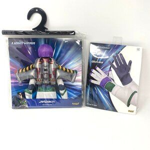 Spirit Halloween Buzz Lightyear Set Gloves & Jetpack  Disney Pixar Lightyear
